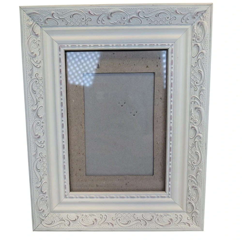 Green Tree Gallery Distressed Ornate Picture Frames Set of Two - Shabby Chic